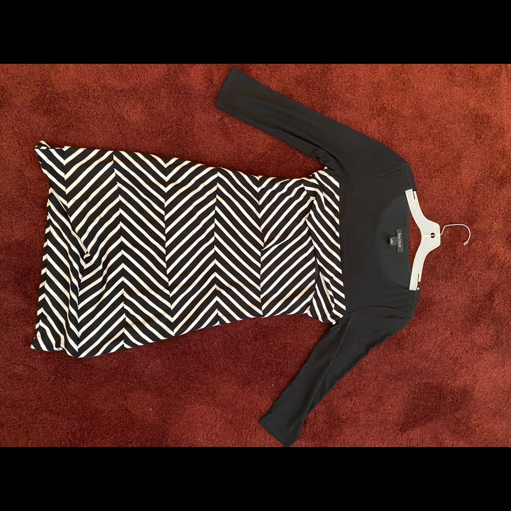 White House black market knit dress